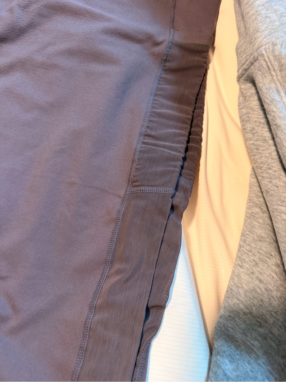 Fabletics Heather Gray Pullover Hoodie and 8 pair leggings mediums - Picture 8 of 8